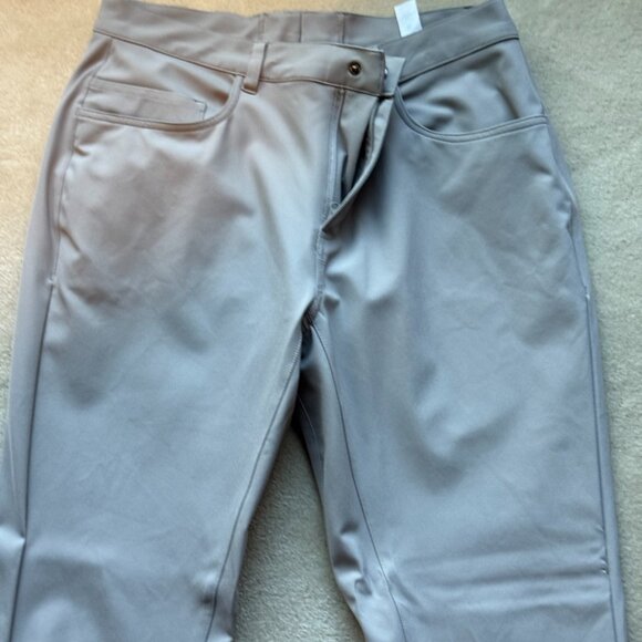 State & Liberty Athletic Fit Stretch Tech Chino - Light Grey 33x30 - Picture 7 of 7